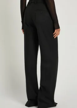 Etoile straight-leg wool trousers