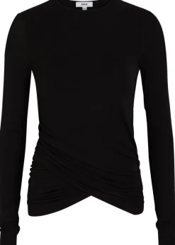 Eve draped jersey top