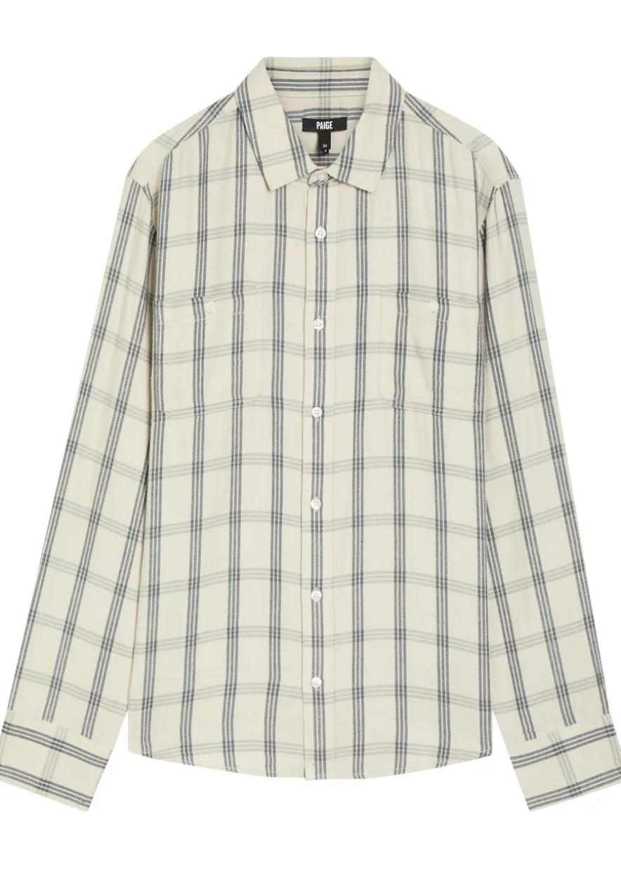 Everett checked flannel shirt