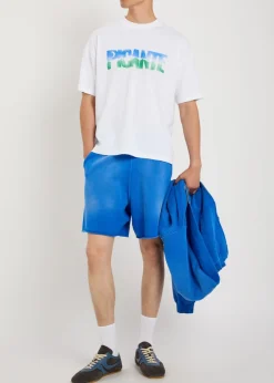 Everyday faded cotton shorts