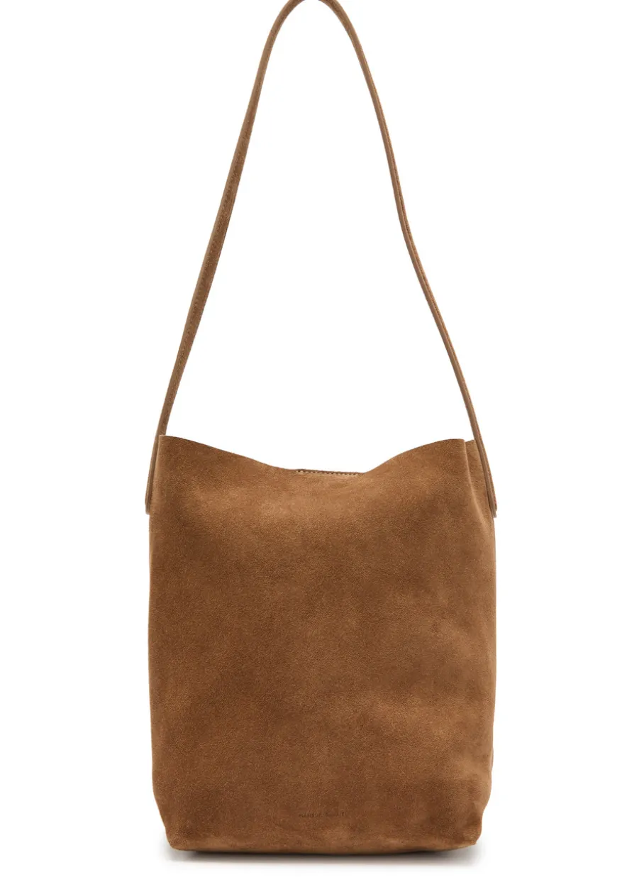 Everyday small suede tote bag