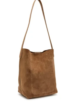 Everyday small suede tote bag