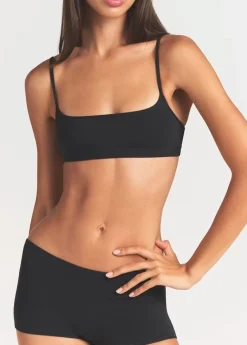 Everyday stretch-cotton scoop bralette