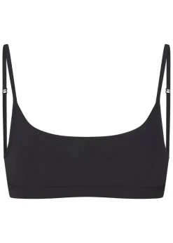Everyday stretch-cotton scoop bralette
