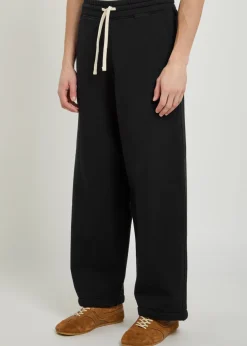 Everyday wide-leg cotton sweatpants