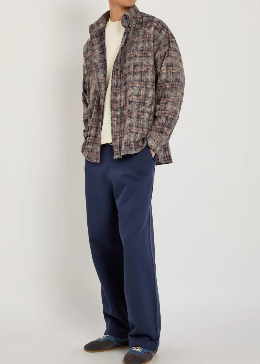 Everyday wide-leg cotton sweatpants