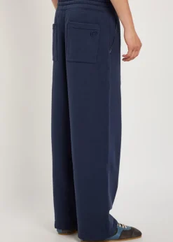 Everyday wide-leg cotton sweatpants