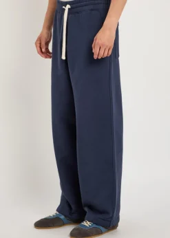 Everyday wide-leg cotton sweatpants