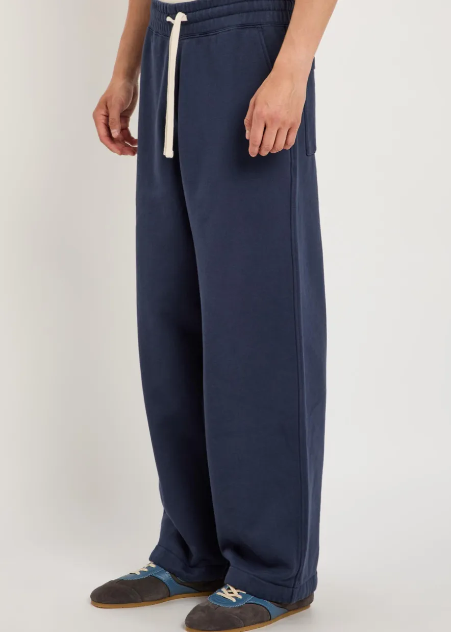 Everyday wide-leg cotton sweatpants