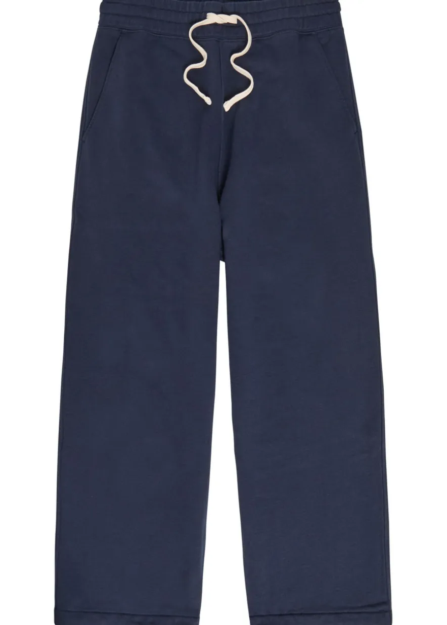 Everyday wide-leg cotton sweatpants