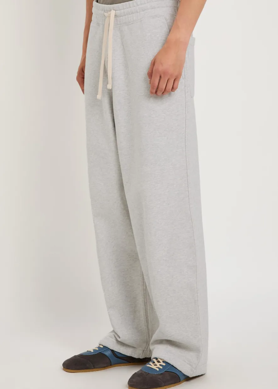 Everyday wide-leg cotton sweatpants