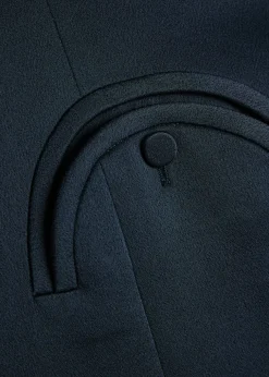 Everynight double-breasted satin blazer