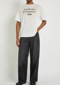 Exford printed cotton-blend T-shirt