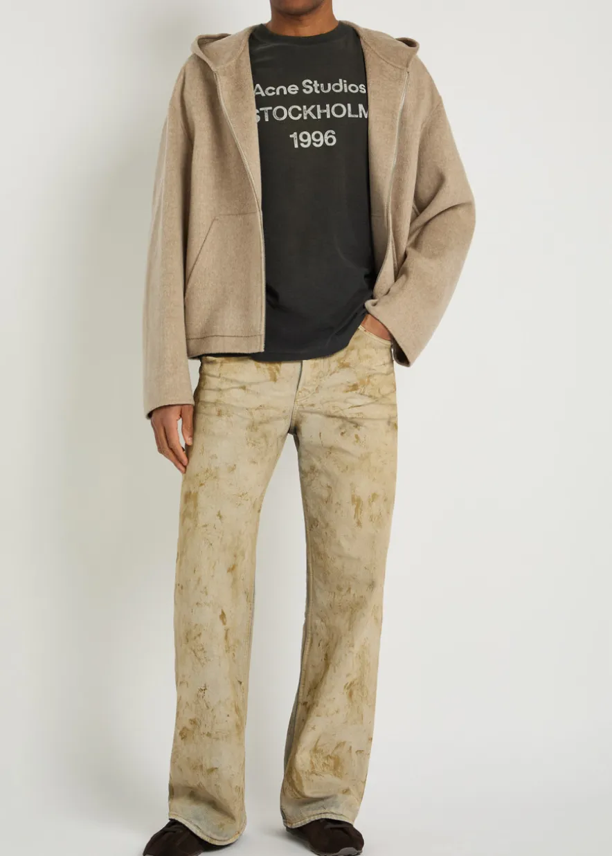 Exford printed cotton-blend T-shirt