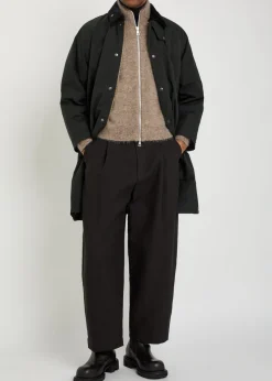 Exmoor padded cotton-blend jacket