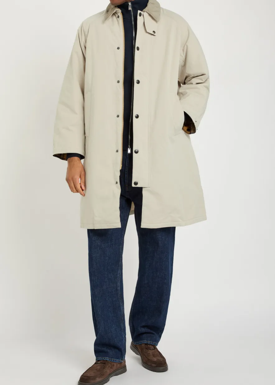 Exmoor padded cotton-blend jacket