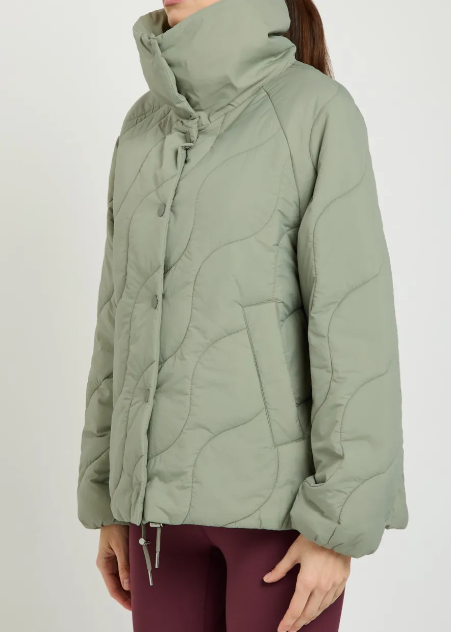 Fabia quilted nylon jacket