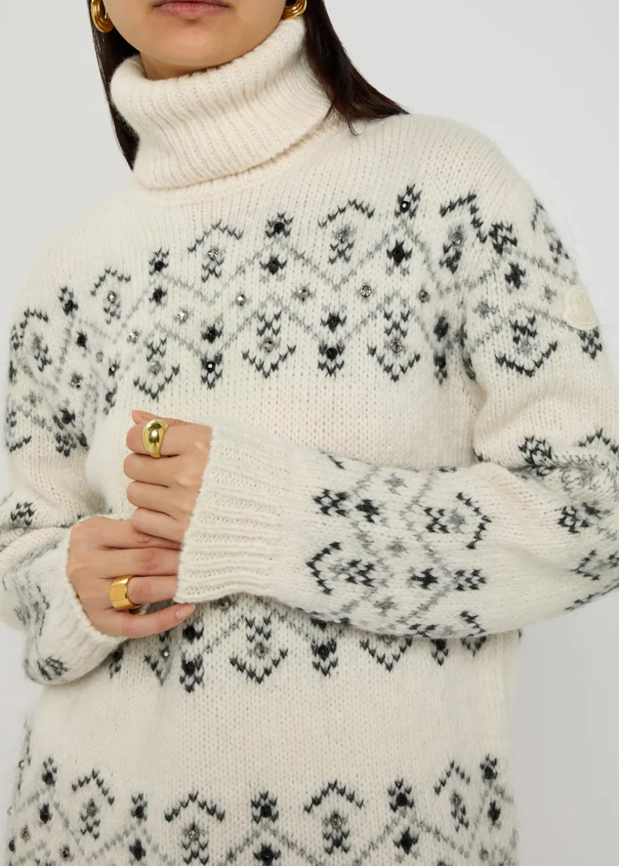 Fair Isle alpaca-blend jumper