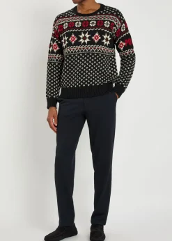 Fair Isle cotton and cashmere-blend jumper