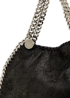 Falabella mini faux suede tote bag