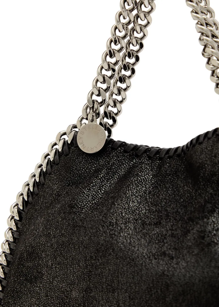 Falabella mini faux suede tote bag