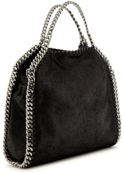 Falabella mini faux suede tote bag