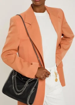 Falabella mini faux suede tote bag