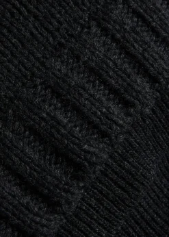 False layered-effect merino wool jumper