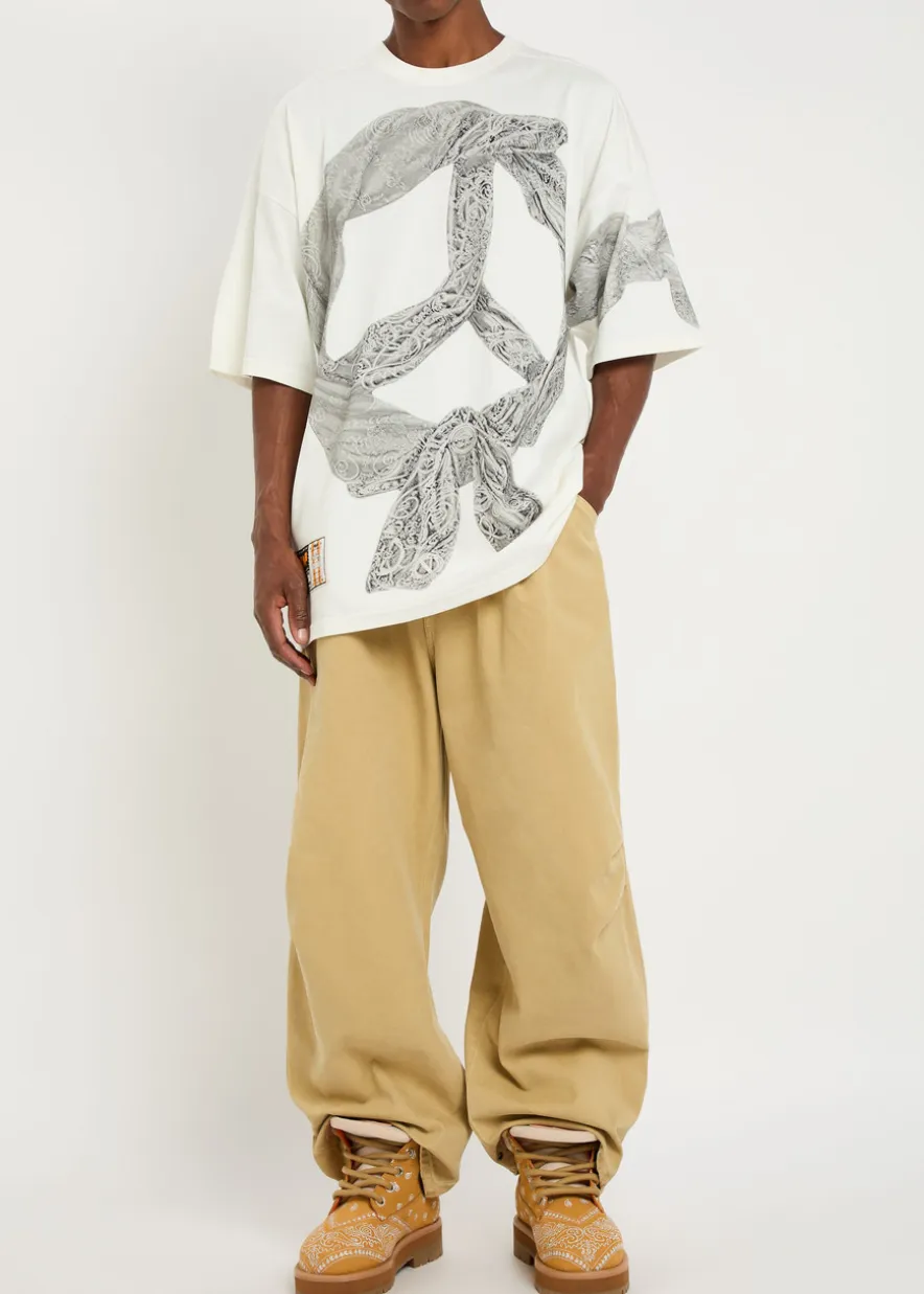 Fat Angelo straight-leg twill trousers