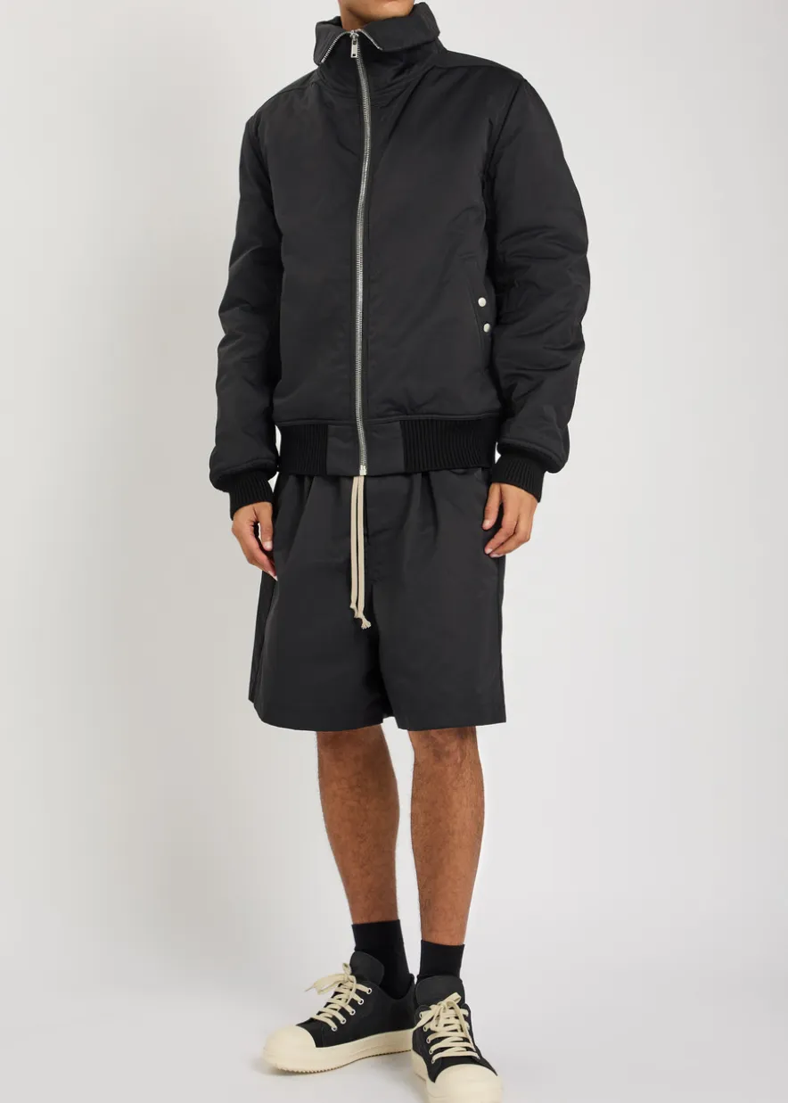 Faun nylon and cotton-blend shorts