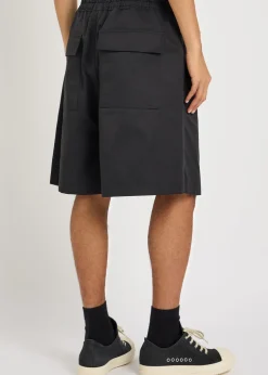 Faun nylon and cotton-blend shorts