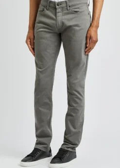 Federal grey straight-leg jeans