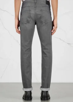 Federal grey straight-leg jeans