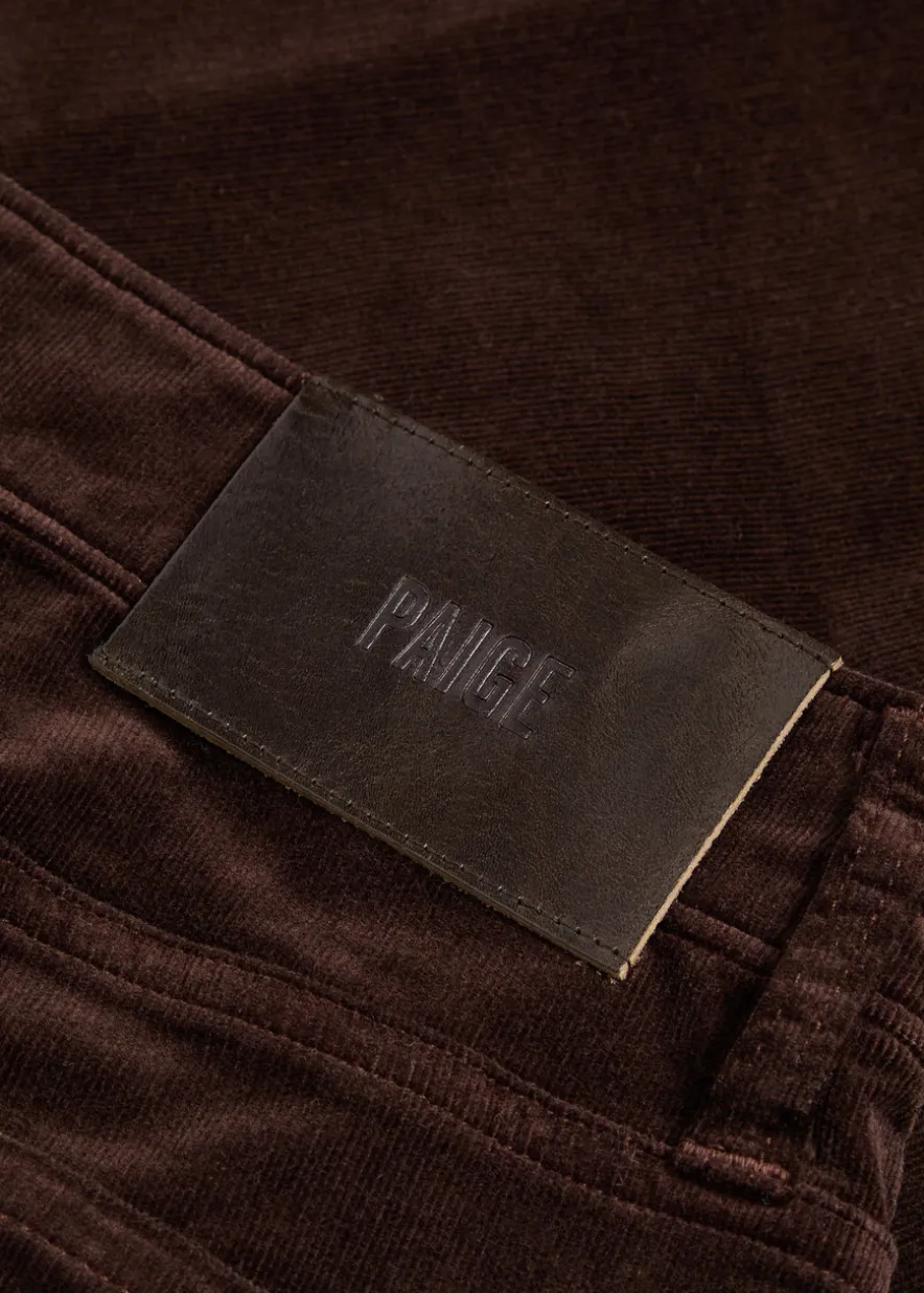 Federal slim straight-leg corduroy trousers