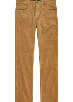 Federal slim straight-leg corduory trousers