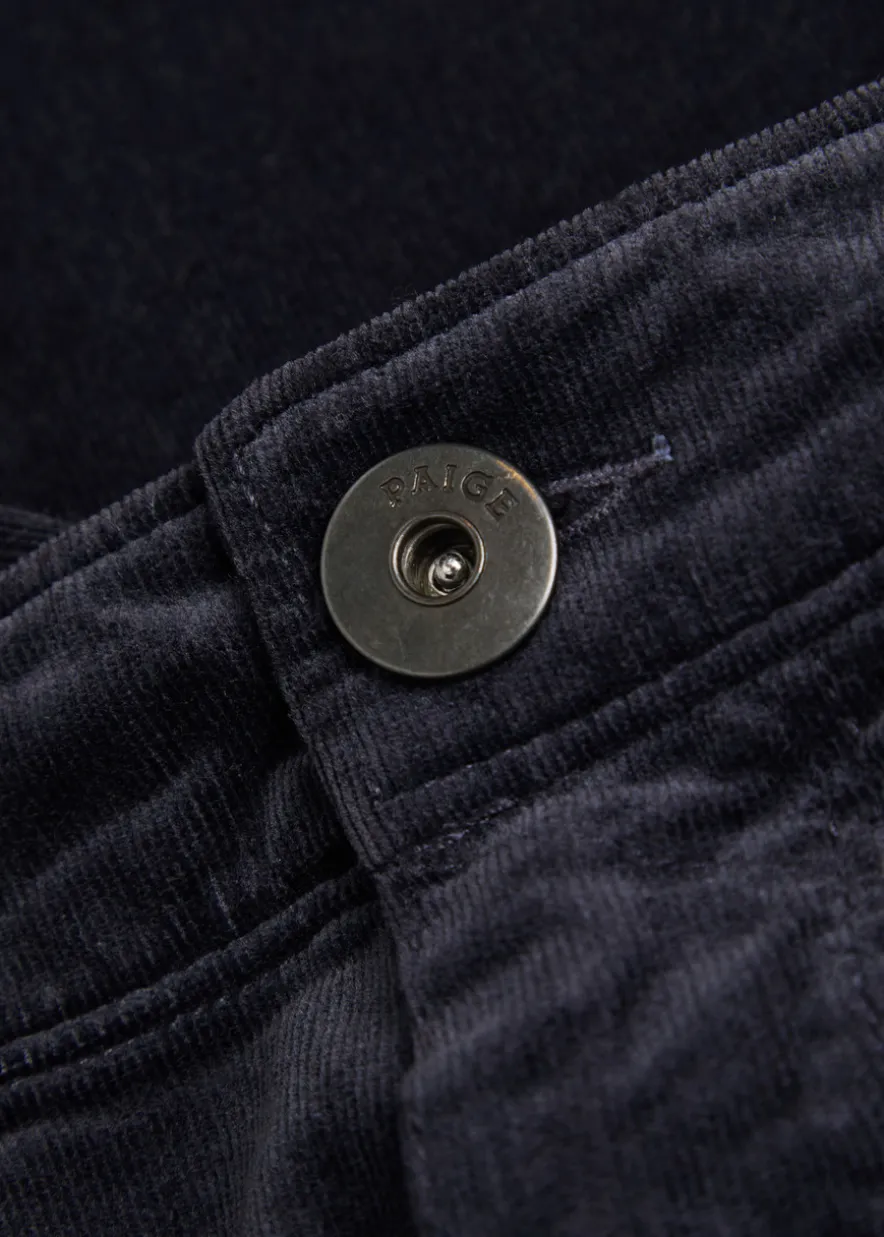 Federal slim straight-leg corduory trousers