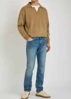 Federal slim straight-leg jeans