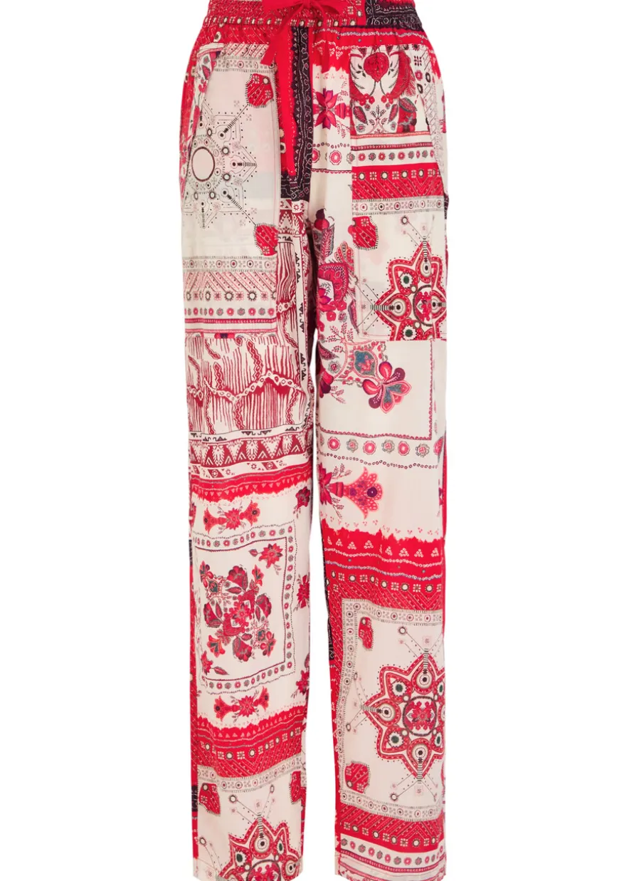 Fedora cotton trousers