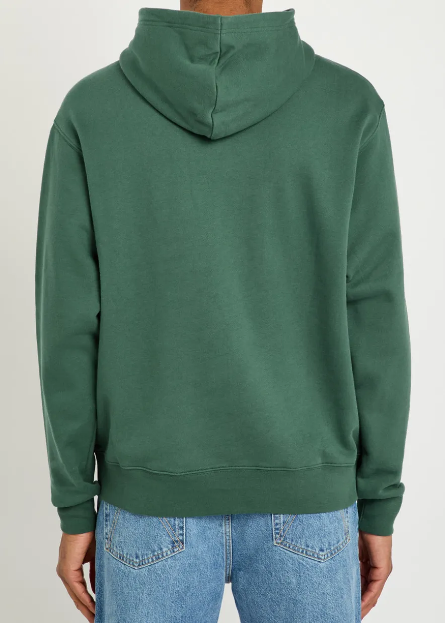 Fesque Preston logo-appliquéd hooded cotton sweatshirt