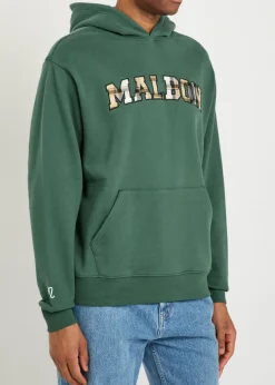 Fesque Preston logo-appliquéd hooded cotton sweatshirt