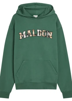 Fesque Preston logo-appliquéd hooded cotton sweatshirt