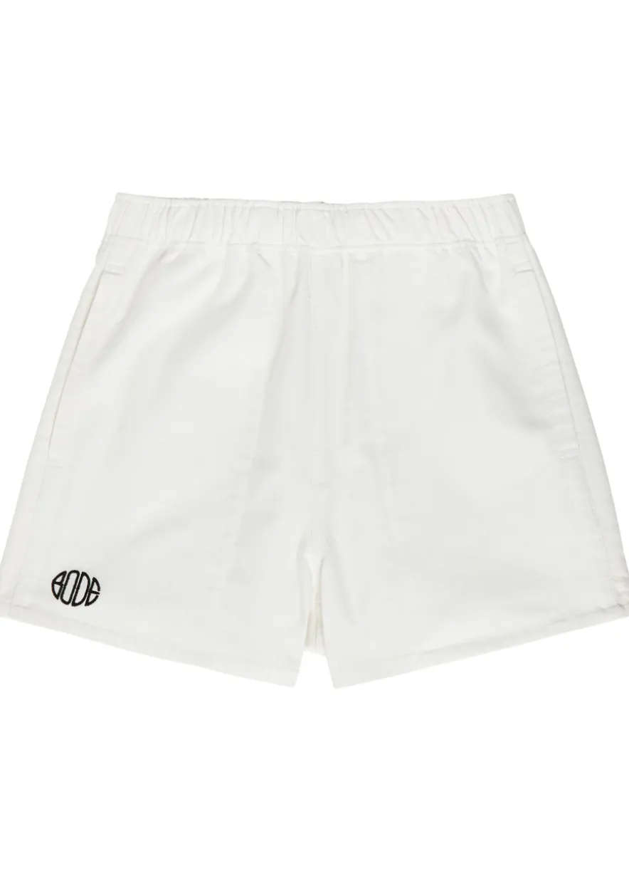 Field logo-embroidered cotton-twill shorts