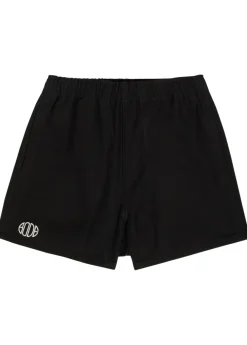 Field logo-embroidered cotton-twill shorts