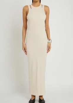 Filippa layered cotton maxi dress