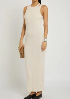 Filippa layered cotton maxi dress