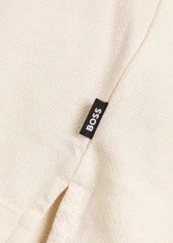 Fine-knit cotton polo shirt