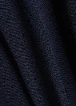 Fine-knit cotton T-shirt