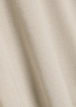 Fine-knit wool polo shirt