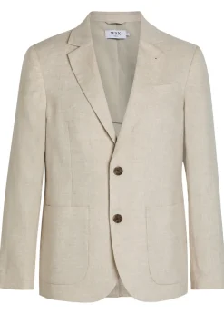 Fintry linen blazer