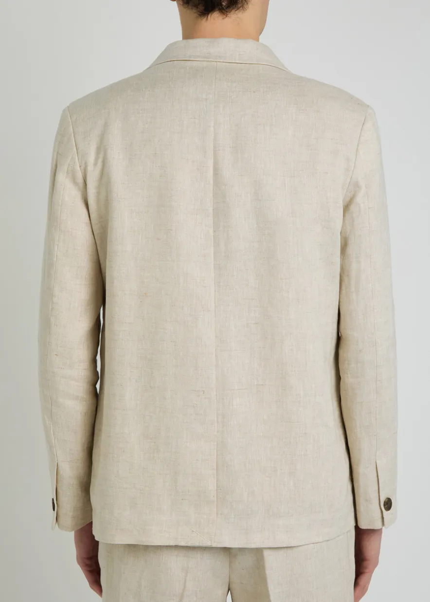 Fintry linen blazer